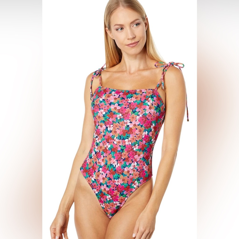 Charlie Holiday Valentina One-Piece swim suit Femme Floral  size Medium